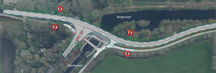 Ontwerp kruising N373 en de N919