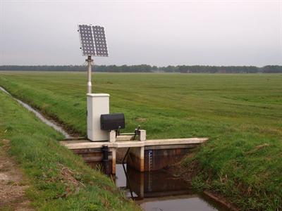 Lheebroek stuw met peilstok 28-10-11 (1)