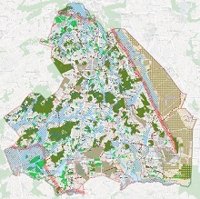 Gebiedsinformatiekaart Natuur