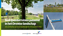 Bedrijventerreinen passend in het Drentse landschap