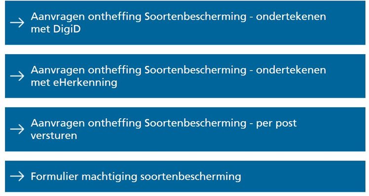Knipsel aanvraagformulieren