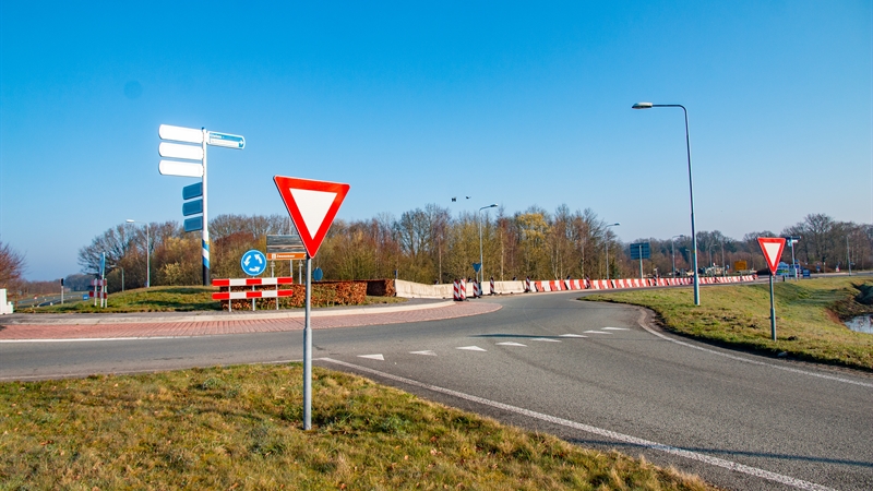 Rotonde Oelenboom krijgt definitieve inrichting