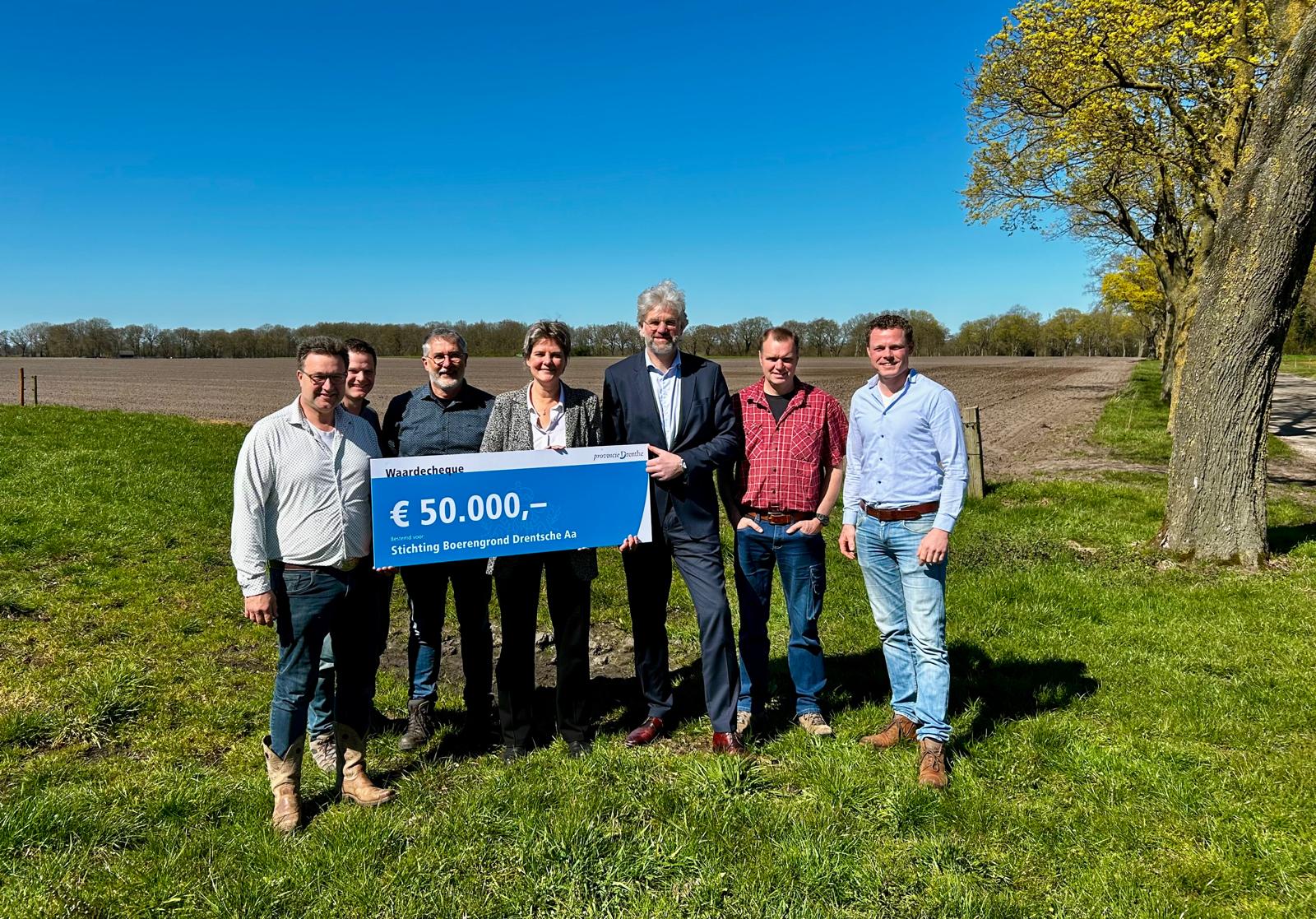 Provincie Drenthe ondersteunt boereninitiatief Drentsche Aa met € 50.000